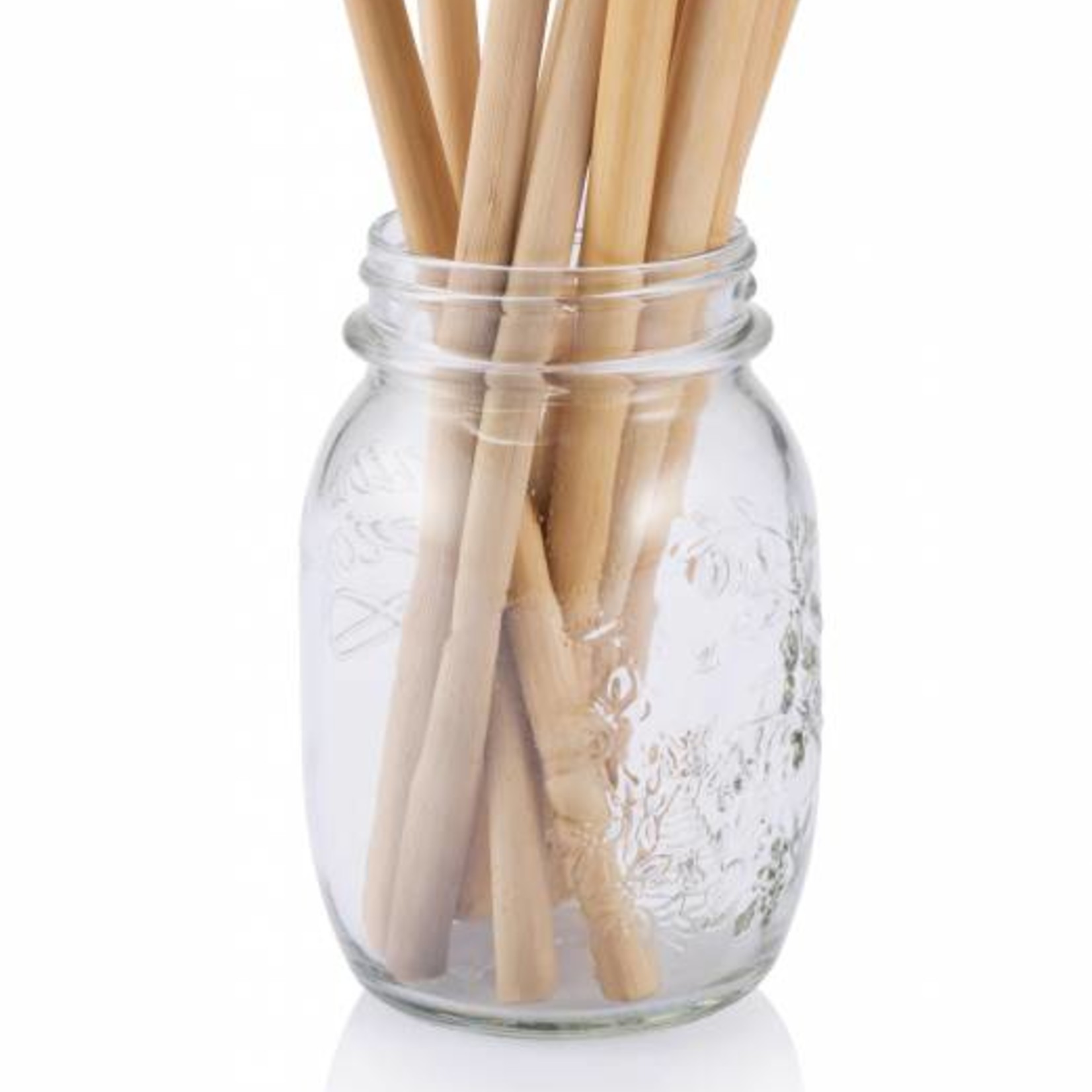 Bambu Herbruikbare bamboe rietjes