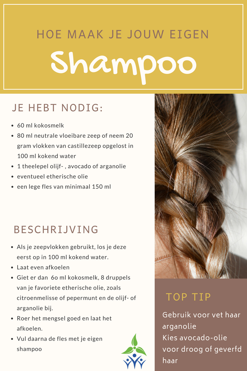 Maak je eigen shampoo