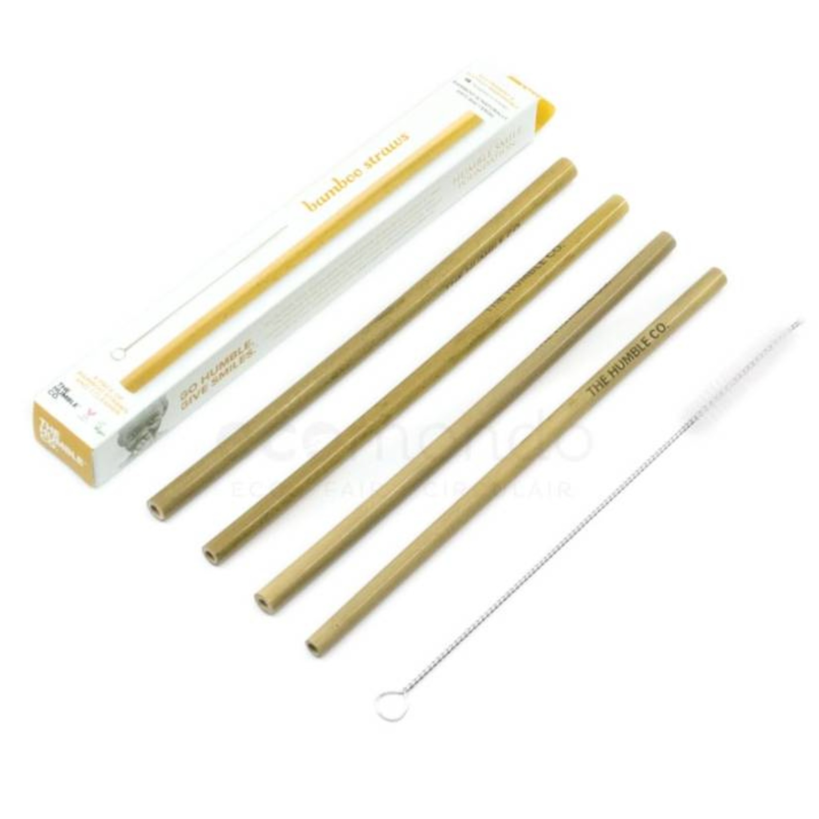 Bambu Herbruikbare bamboe rietjes