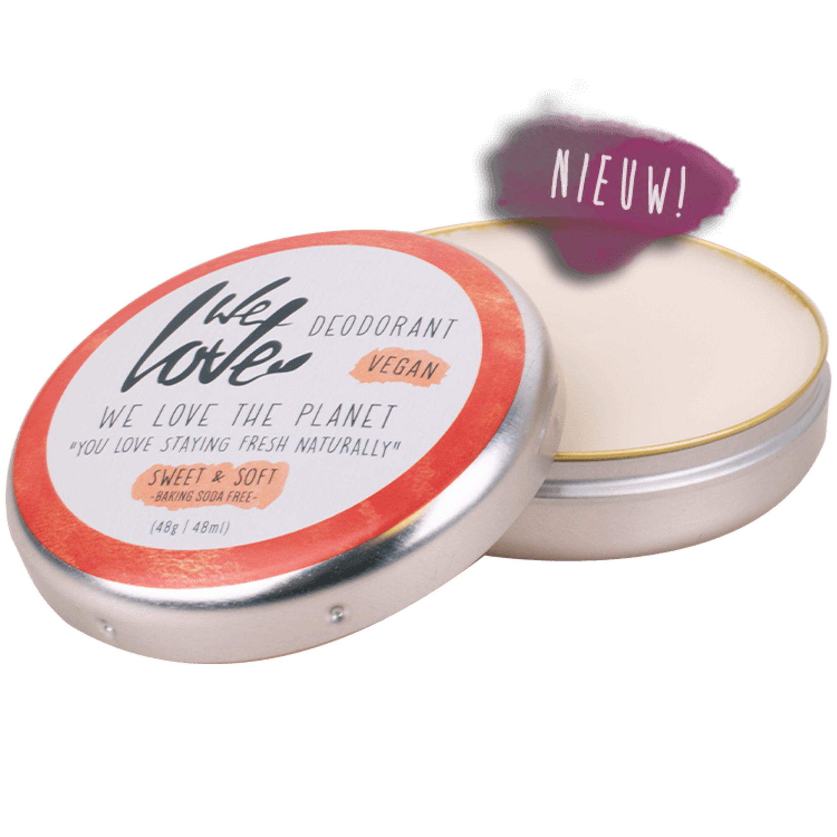 We love the planet Deodorant Crème in blikje
