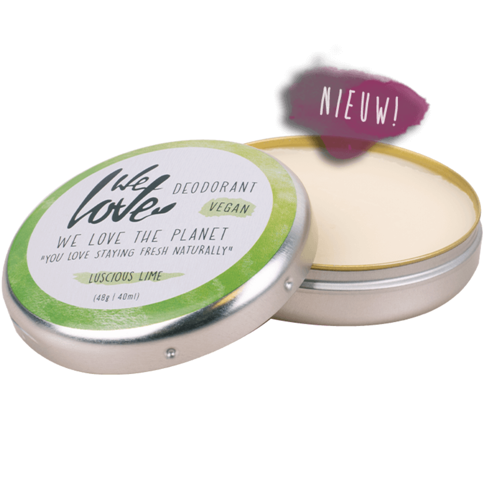 We love the planet Deodorant Crème in blikje
