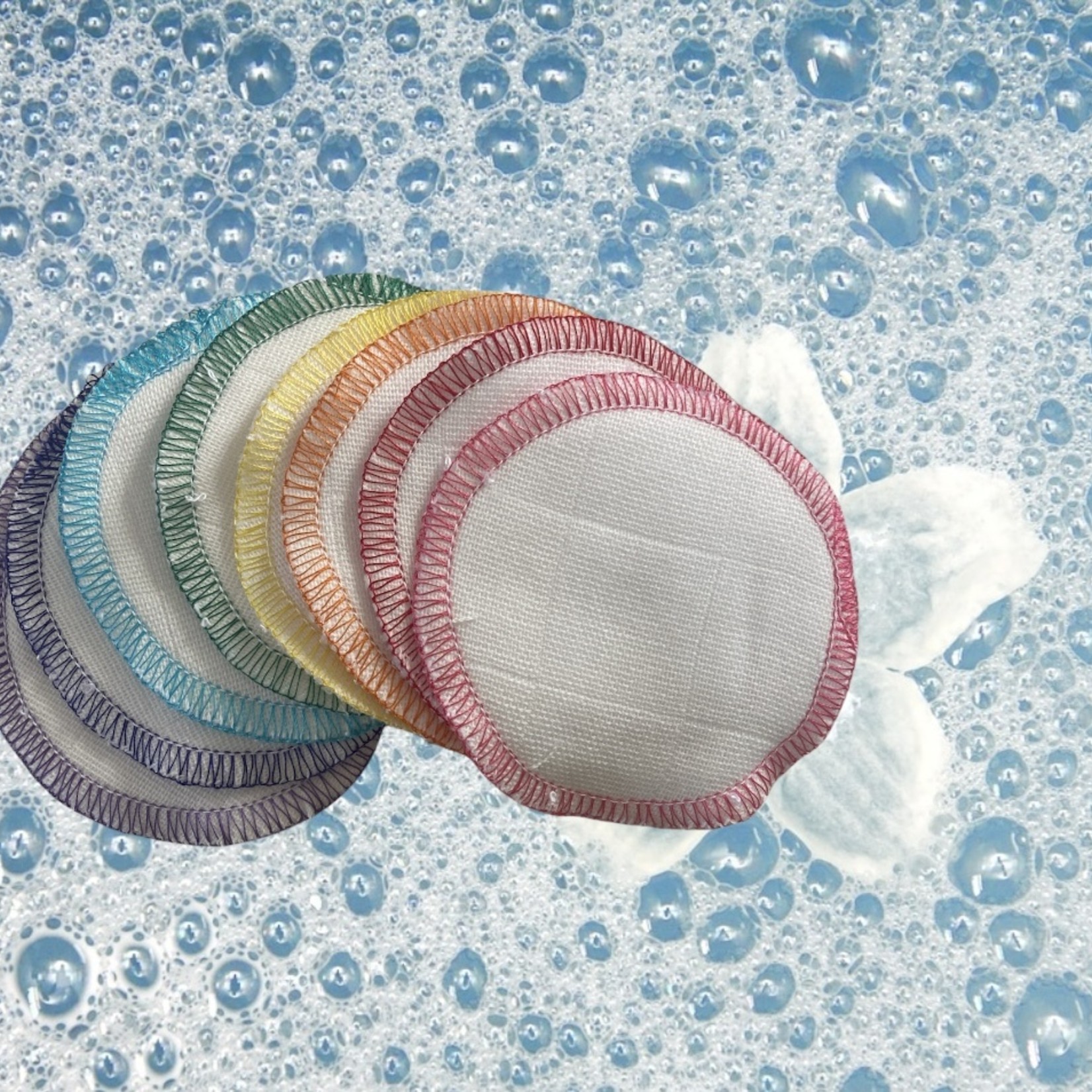 Tabitha Eve Wasbare kleurige make-up pads